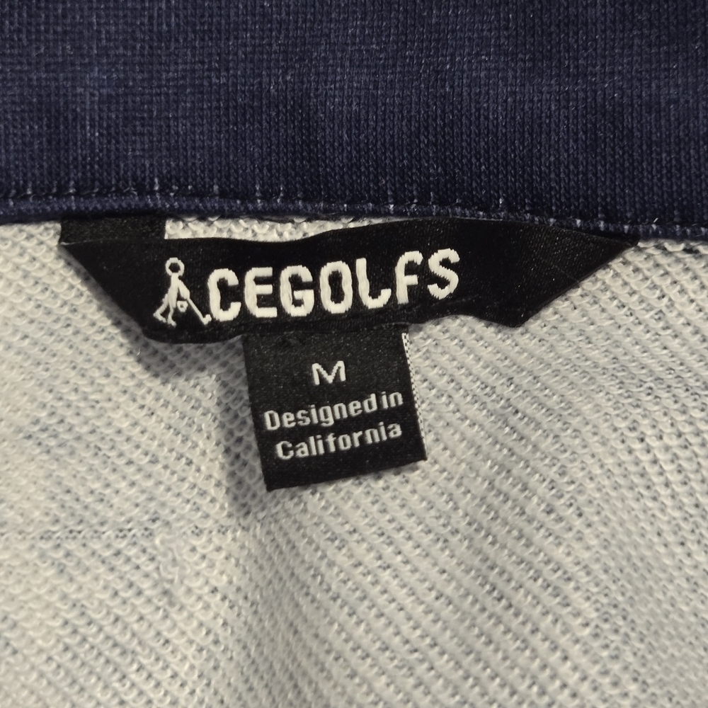 AceGolfs Womens Navy Blue Not So Classic Golf Sweatshirt Medium - Picture 8 of 8